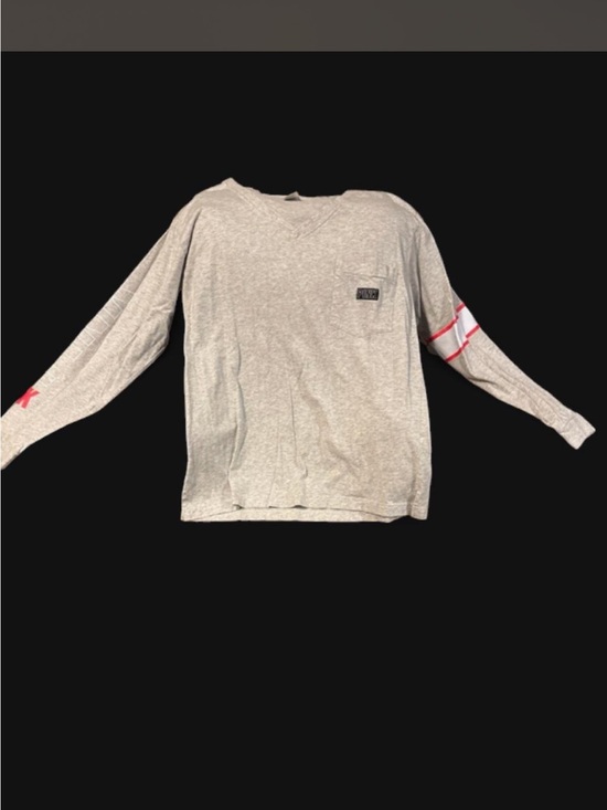 PINK Victoria's Secret Tops - PINK Victoria's Secret Graphic Long Sleeve Top